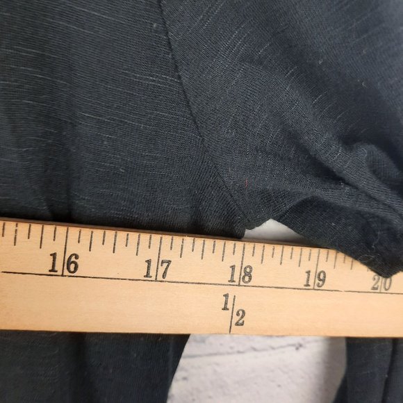 Anthropologie Meadow Rue Bobbin Lace Long Sleeve Slub Top - Picture 6 of 12